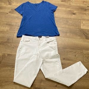 Tommy Bahama T-shirt with NYDJ pants